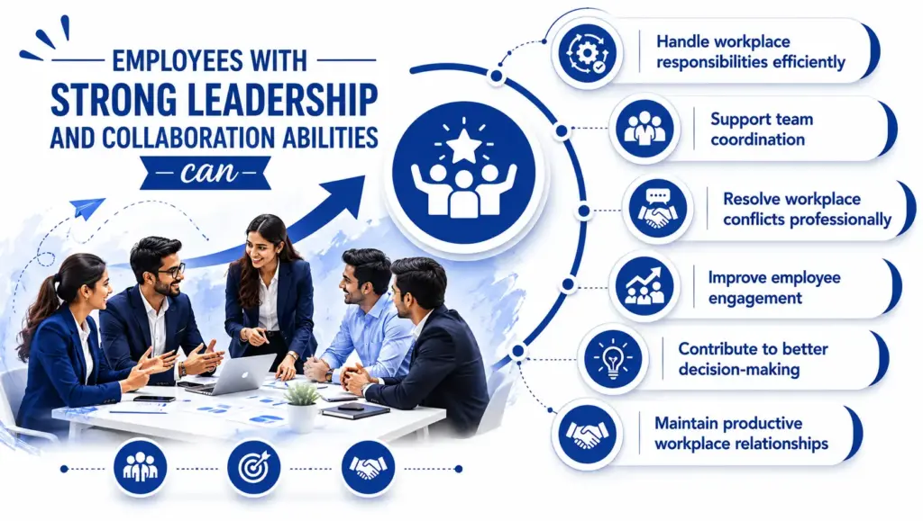 Employees with strong leadership and collaboration abilities can