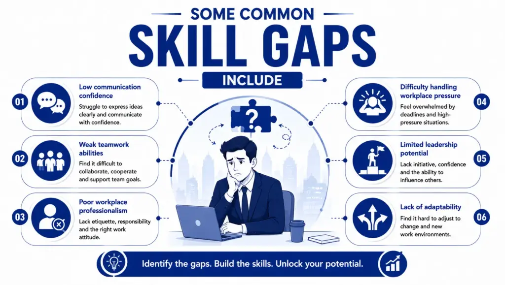 Some common skill gaps include