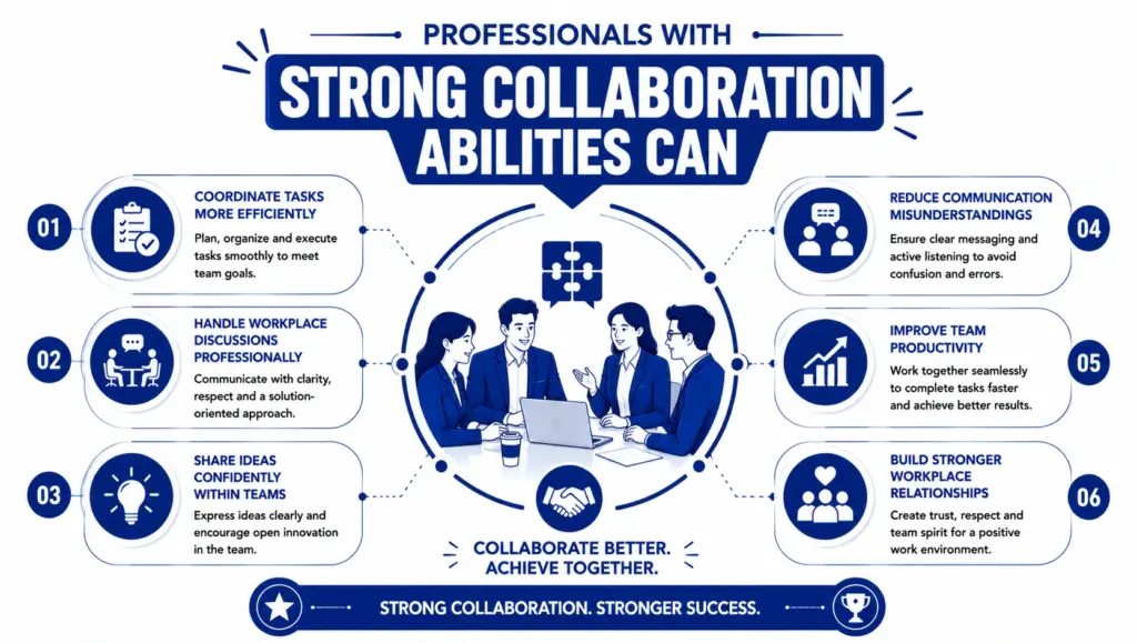 Professionals with strong collaboration abilities can