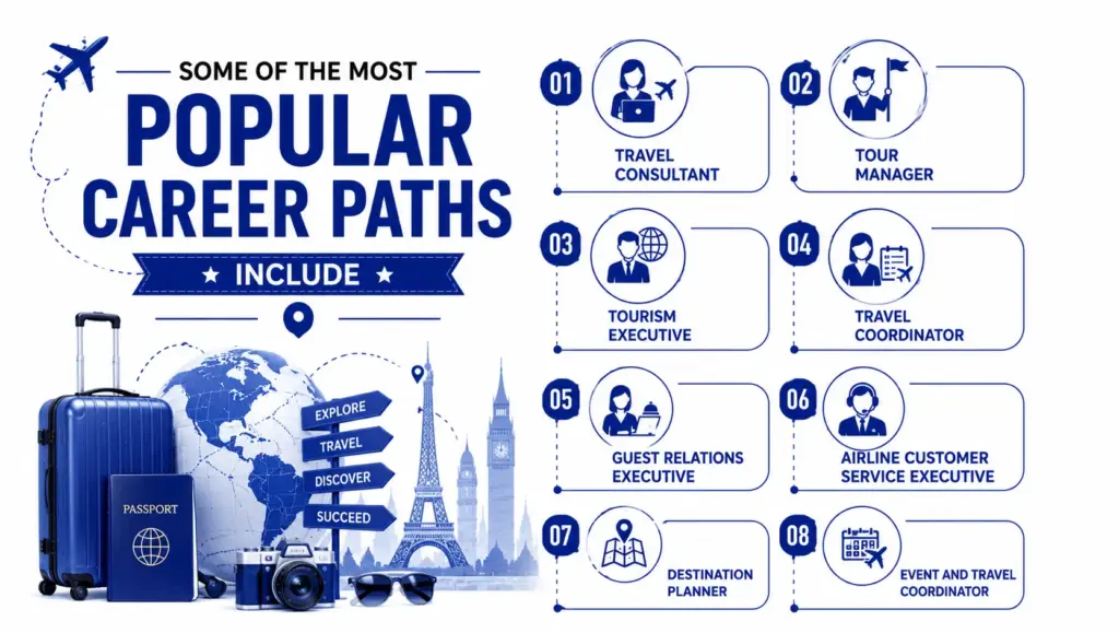 ome of the most popular career paths include