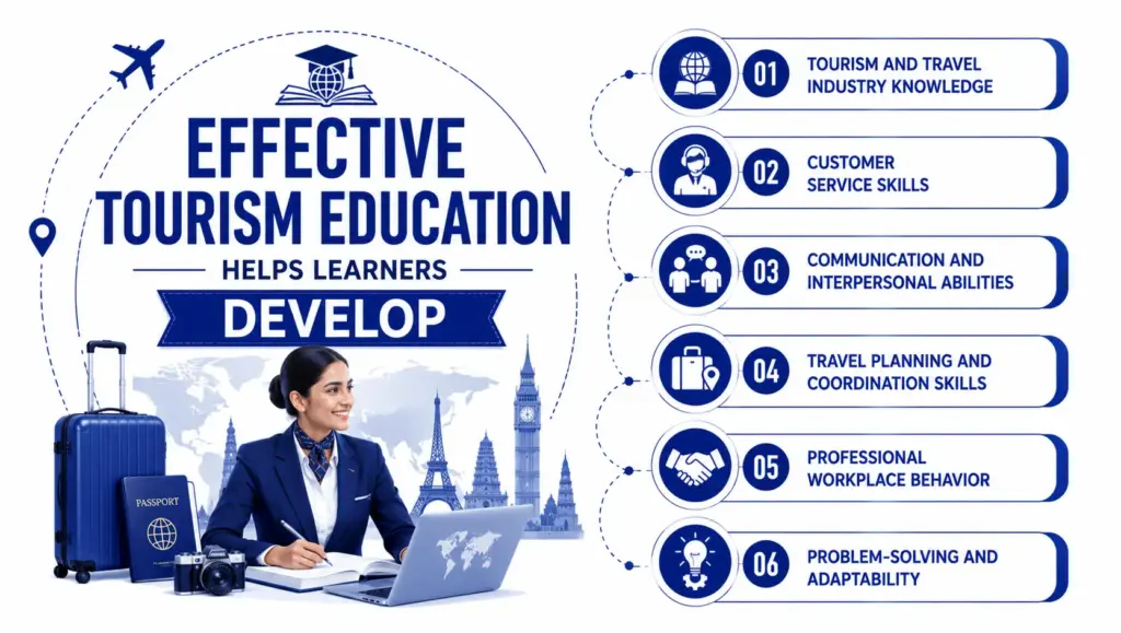Effective tourism education helps learners develop