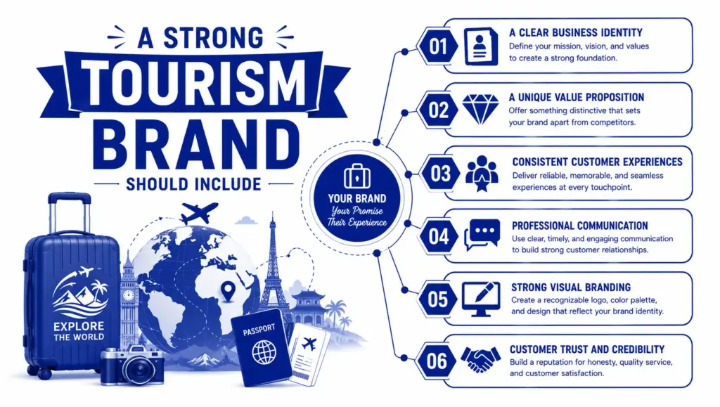 A strong tourism brand should include