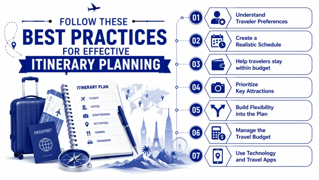 Follow These Best Practices for Effective Itinerary Planning