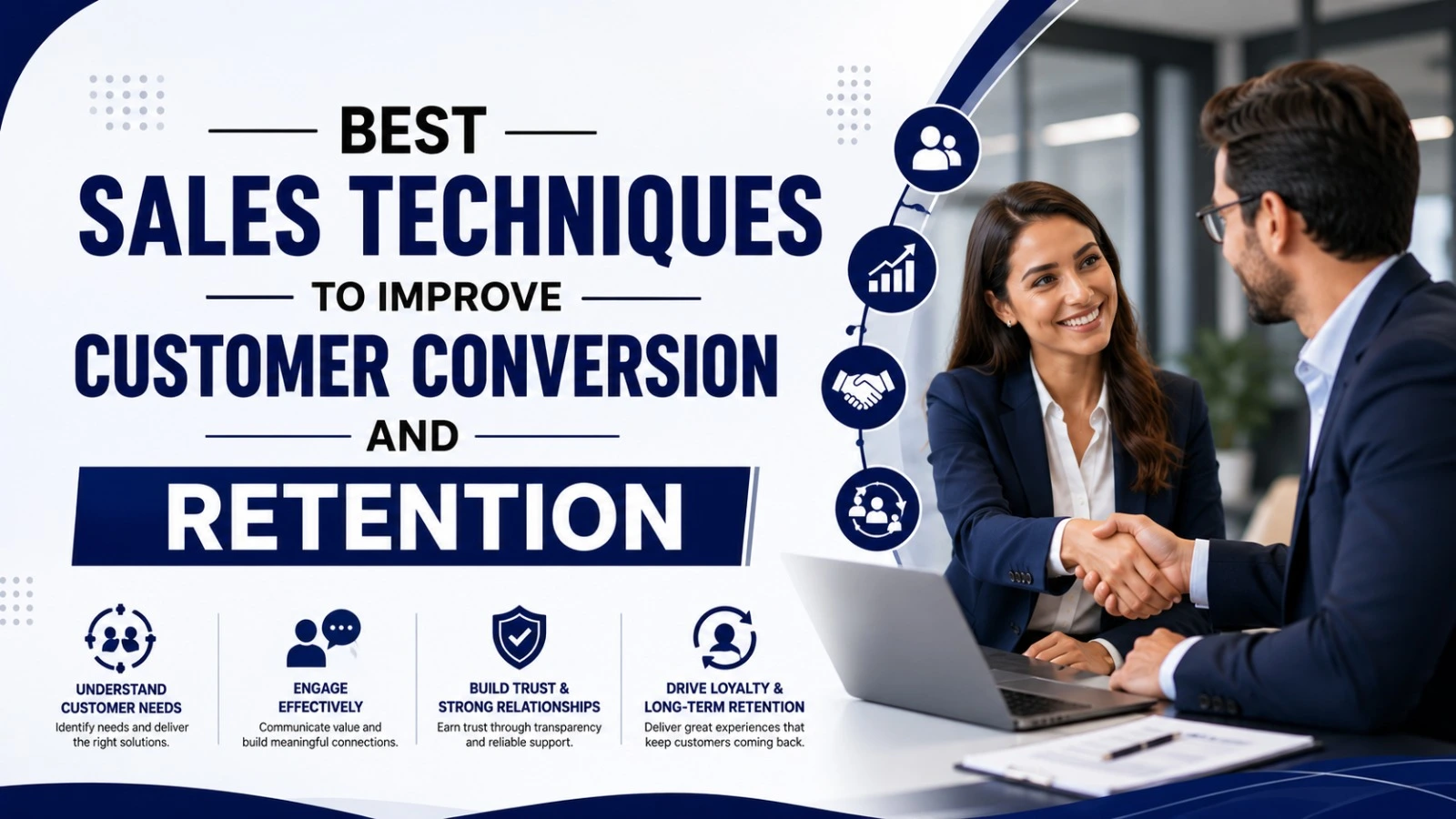 Best Sales Techniques to Improve Customer Conversion and Retention