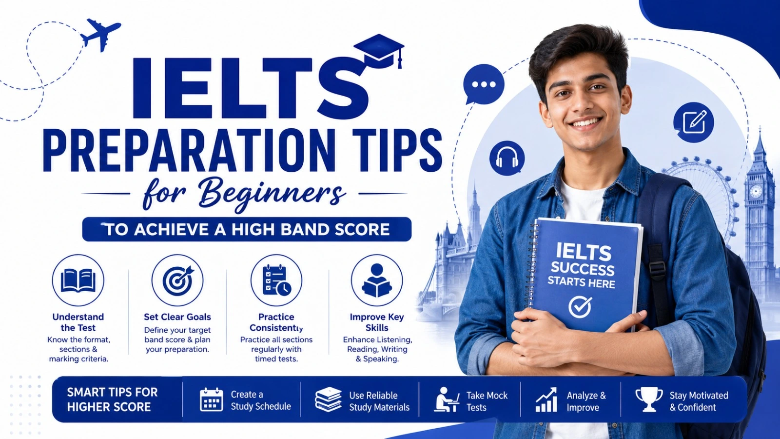 IELTS Preparation Tips for Beginners to Achieve a High Band Score