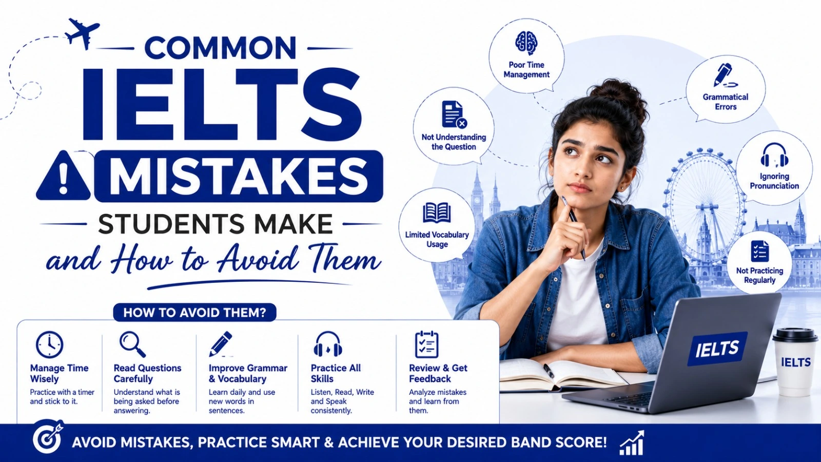 Common IELTS Mistakes Students Make and How to Avoid Them