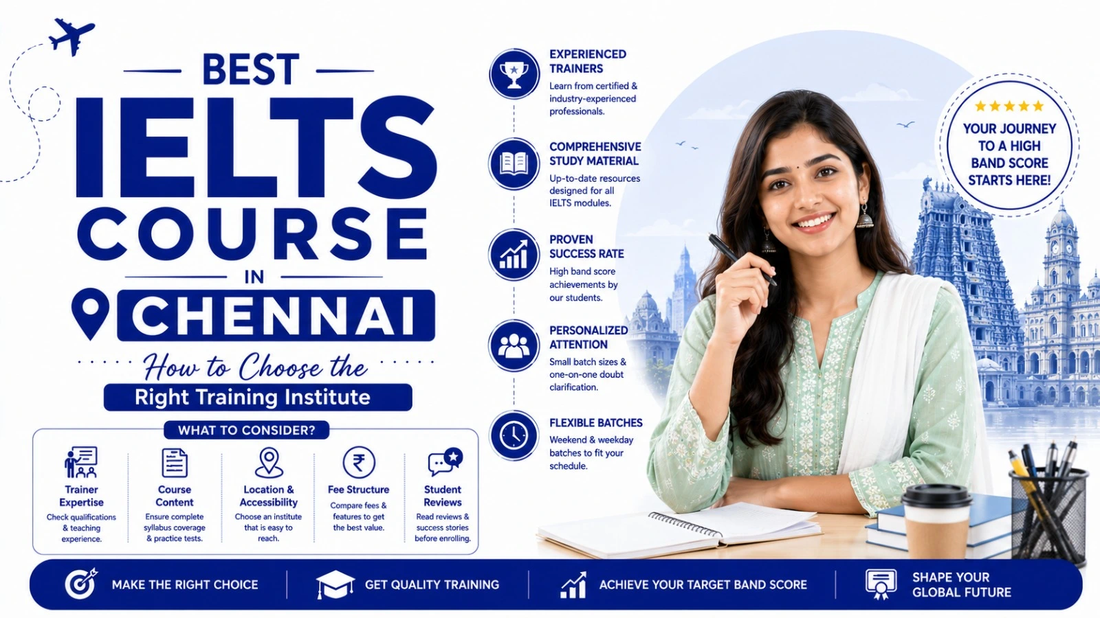 Best IELTS Course in Chennai: How to Choose the Right Training Institute